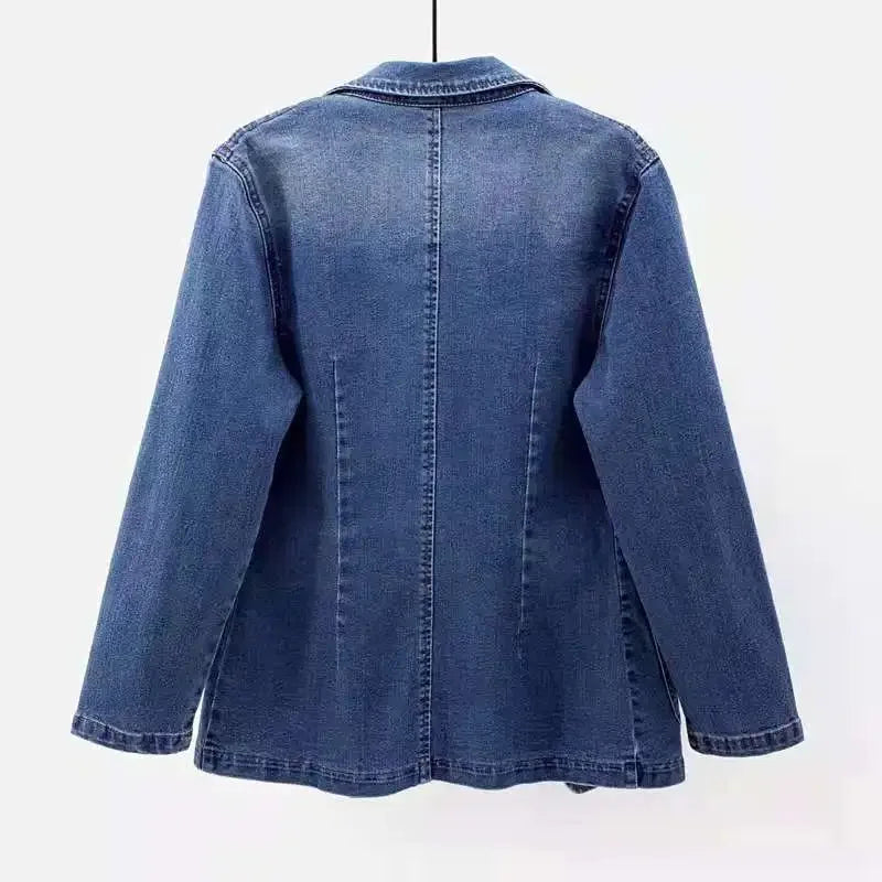 Clementine | Denim jas met elegante eenvoud