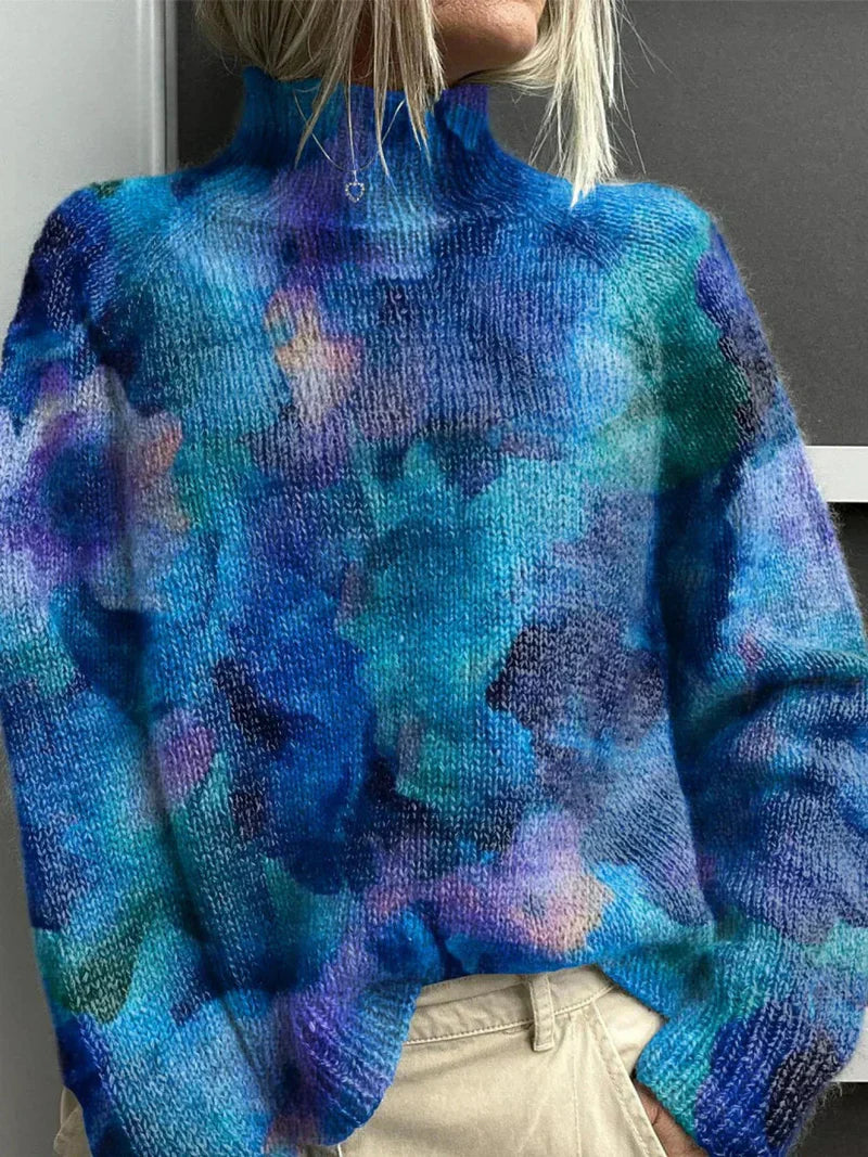 Nolda | Gebreide trui met natuurmotieven