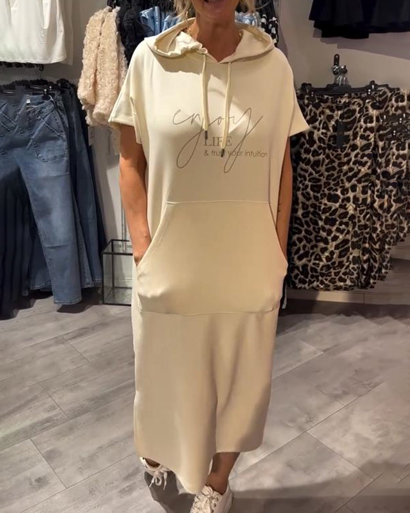 Isa | Casual hoodie jurk