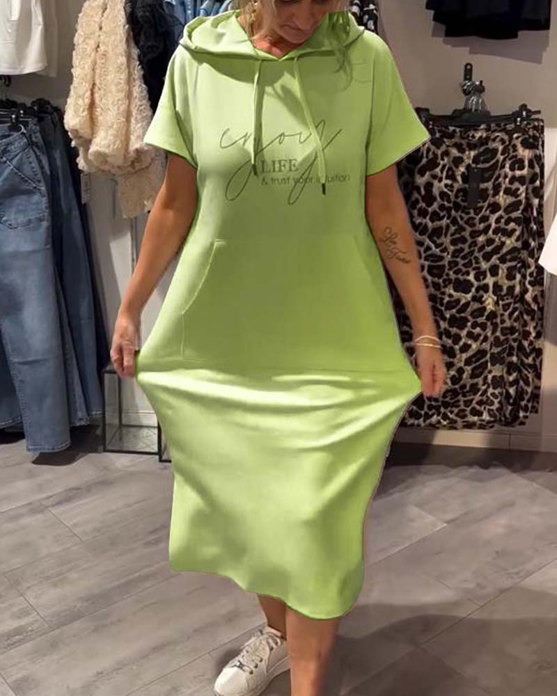 Isa | Casual hoodie jurk