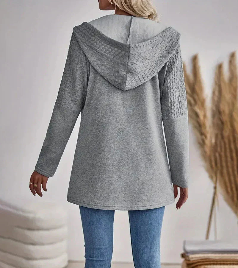 Aletta | Hoodie met Rits