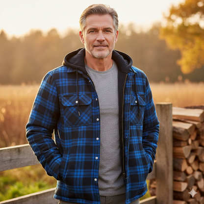 Rogier | Warme Heren Jas van Premium Wolmix