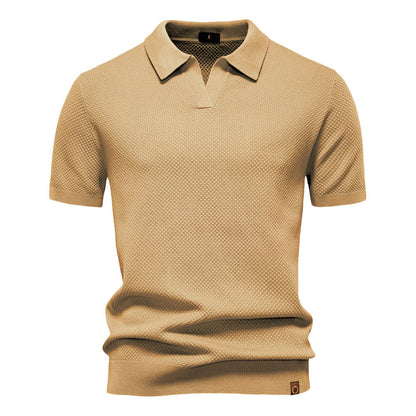 Ulrich – Gestructureerde Polo-Shirt
