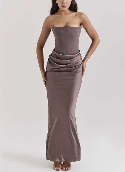 Midnight Muse™ Backless Evening Gown