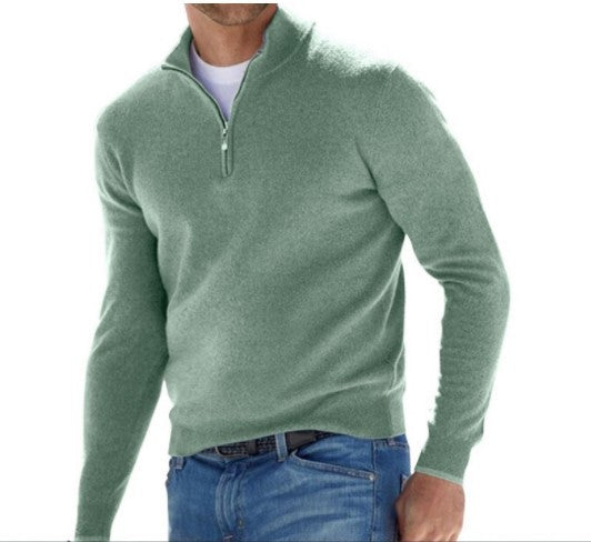 2022独立站爆款 速卖通亚马逊欧美长袖男式德绒打底衫 春秋款