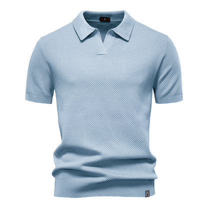 Ulrich – Gestructureerde Polo-Shirt