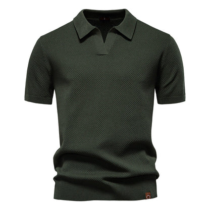Ulrich – Gestructureerde Polo-Shirt
