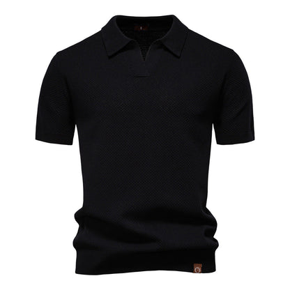 Ulrich – Gestructureerde Polo-Shirt