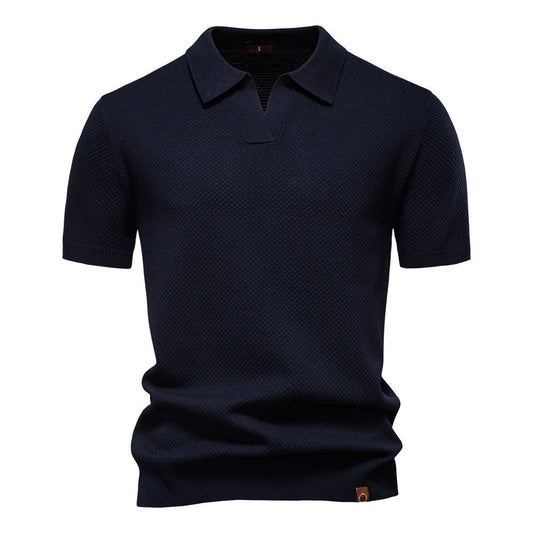 Ulrich – Gestructureerde Polo-Shirt