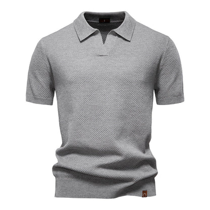 Ulrich – Gestructureerde Polo-Shirt