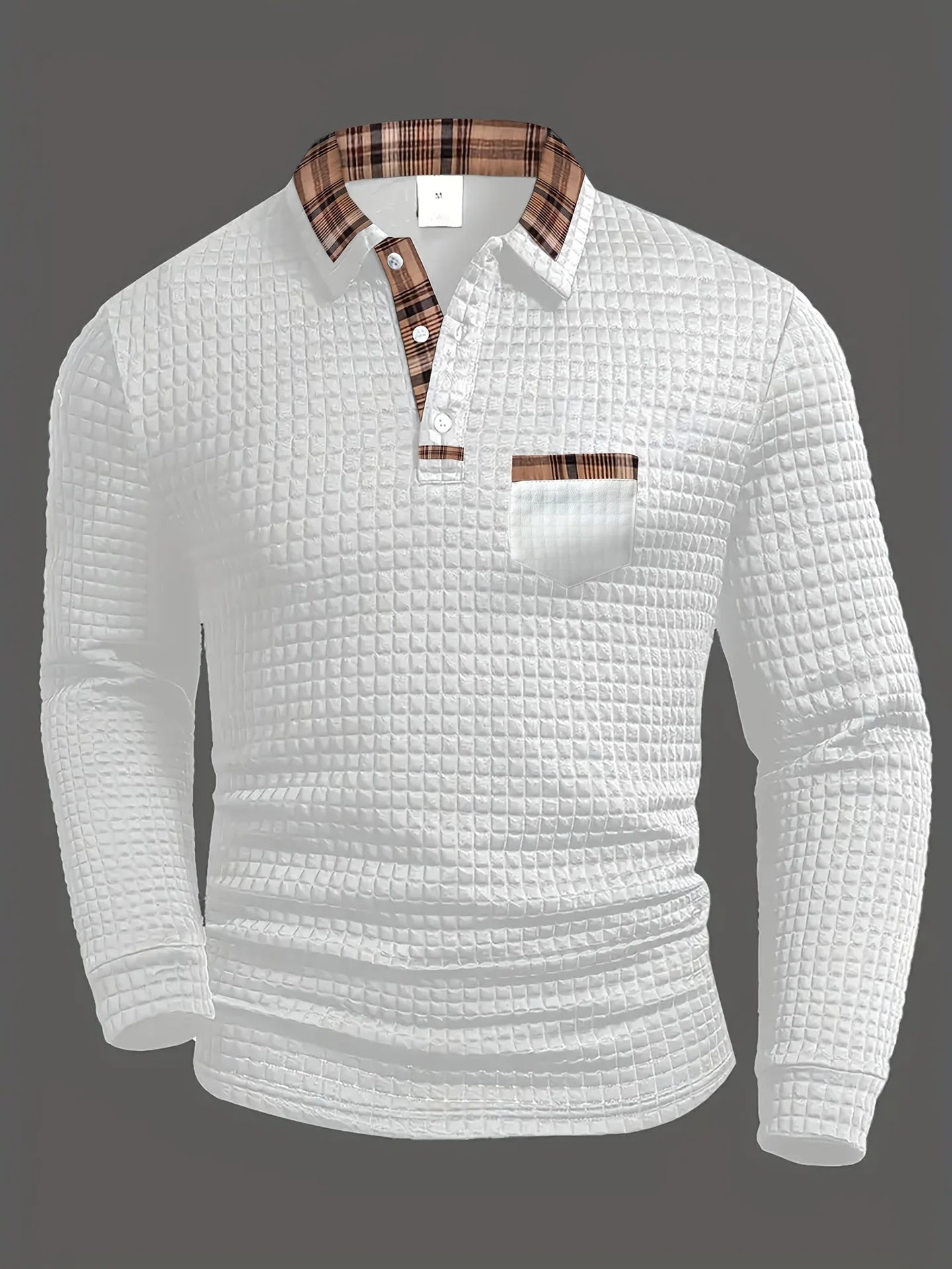 Idse | Polo Shirt Met Ruitpatroon