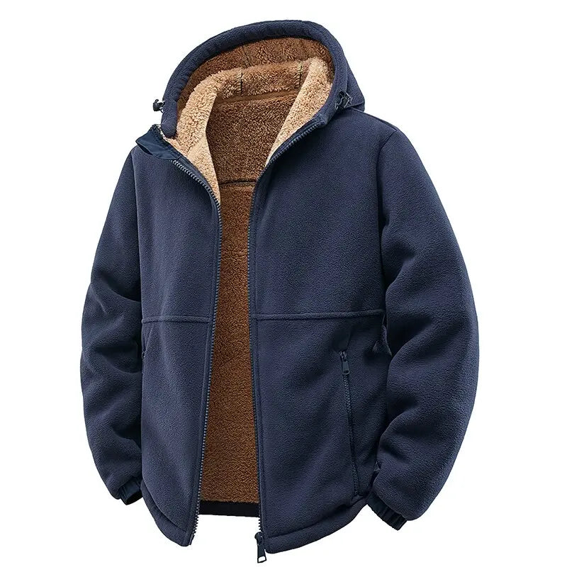 Constantijn | Fleece Gevoerde Outdoorjas