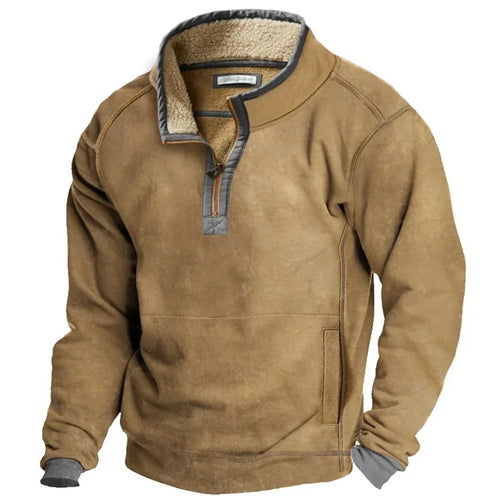 Cornelis | Fleece Gevoerd Herfst Shirt
