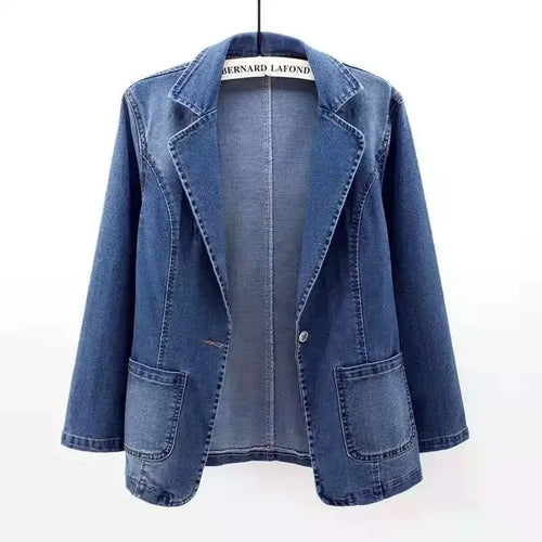 Clementine | Denim jas met elegante eenvoud