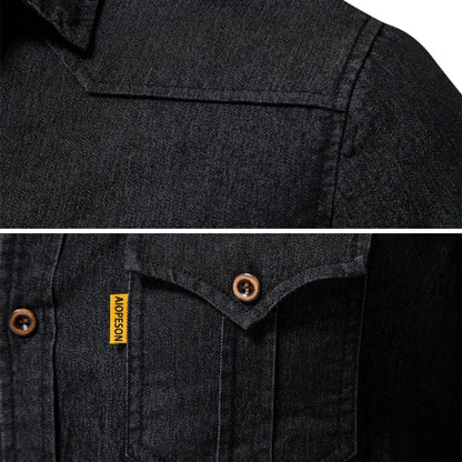 Eloy | Katoen Denim Overhemd