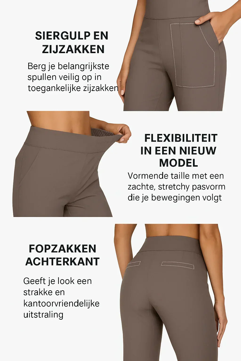 Lieve | Elegante broek in zachte jersey
