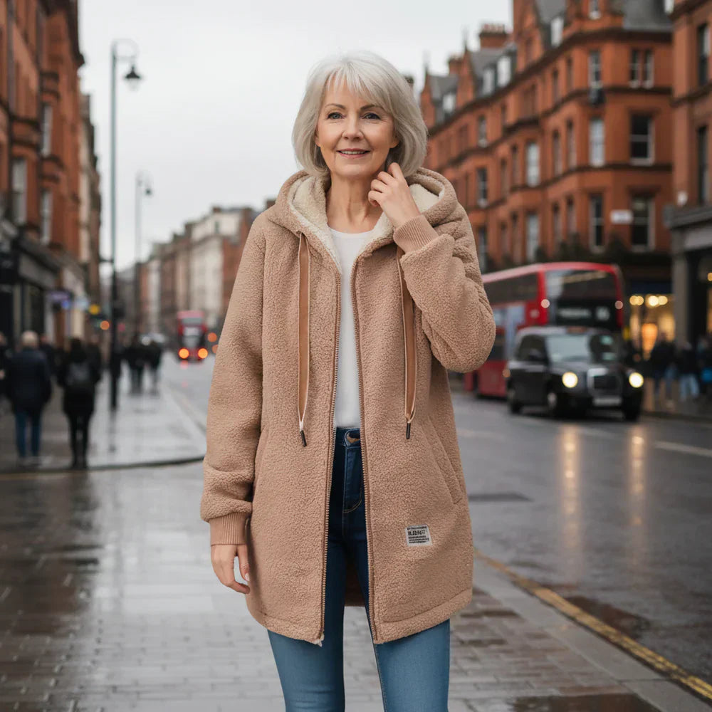 Pien | Fleece jas met zachte warmte en elegante look