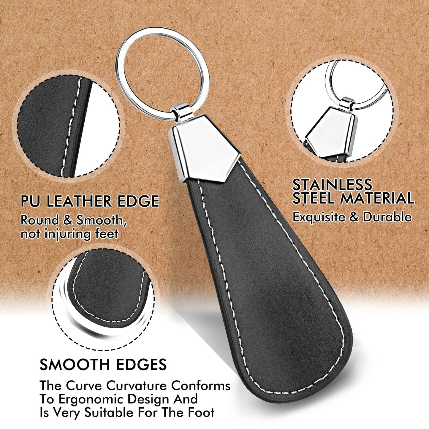 Schoenlepel sleutelhanger