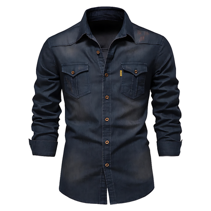 Eloy | Katoen Denim Overhemd