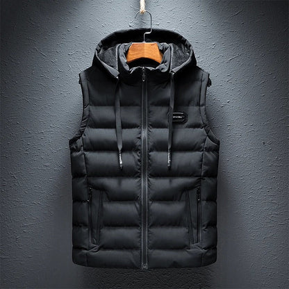 Ewoud | Bodywarmer met capuchon